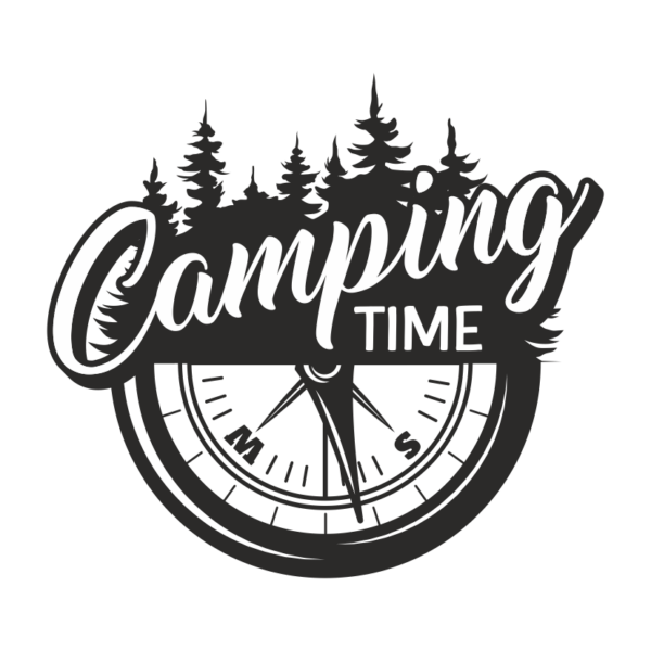 Стикер за кола Camping Time
