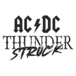 Стикер AC/DC Thundet Struck