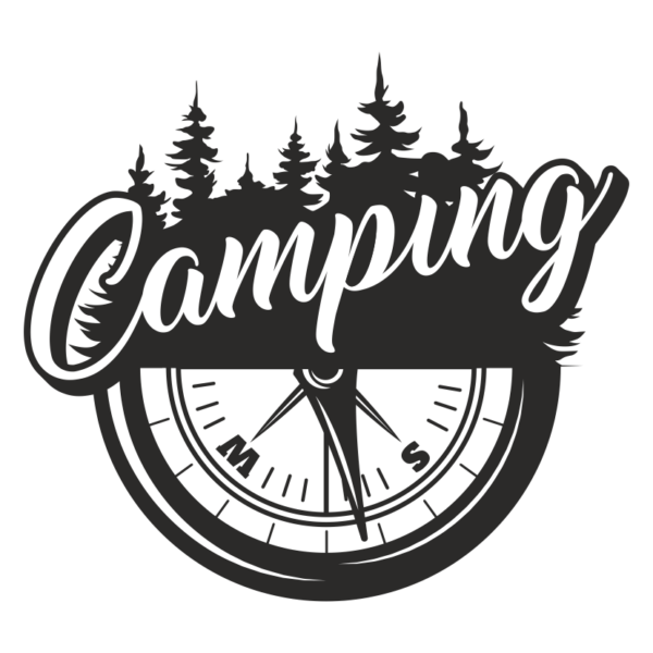 Стикер Camping