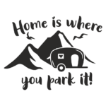 Стикер Home is where you park it