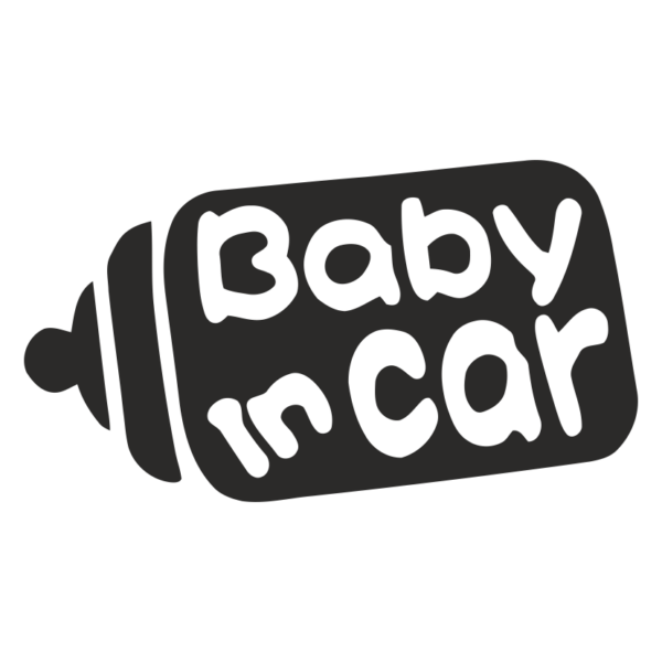 Стикер Baby in car