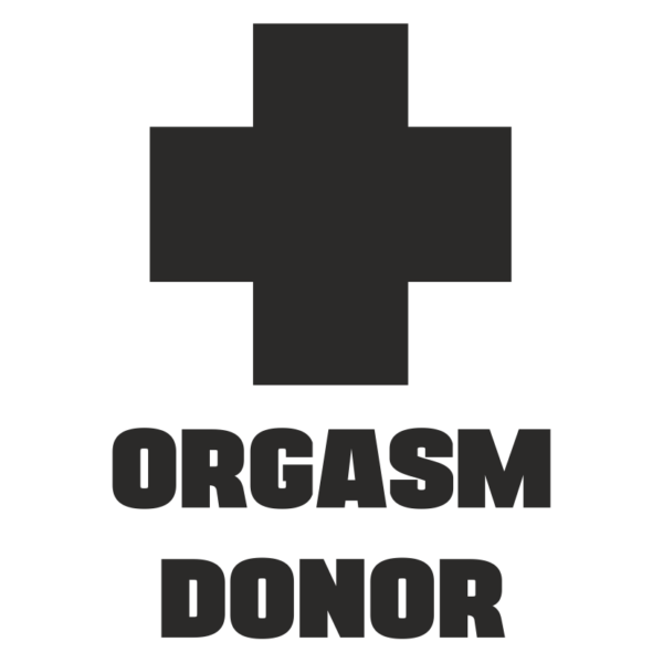 Стикер Orgasm Donor