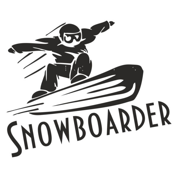 Стикер Snowboarder